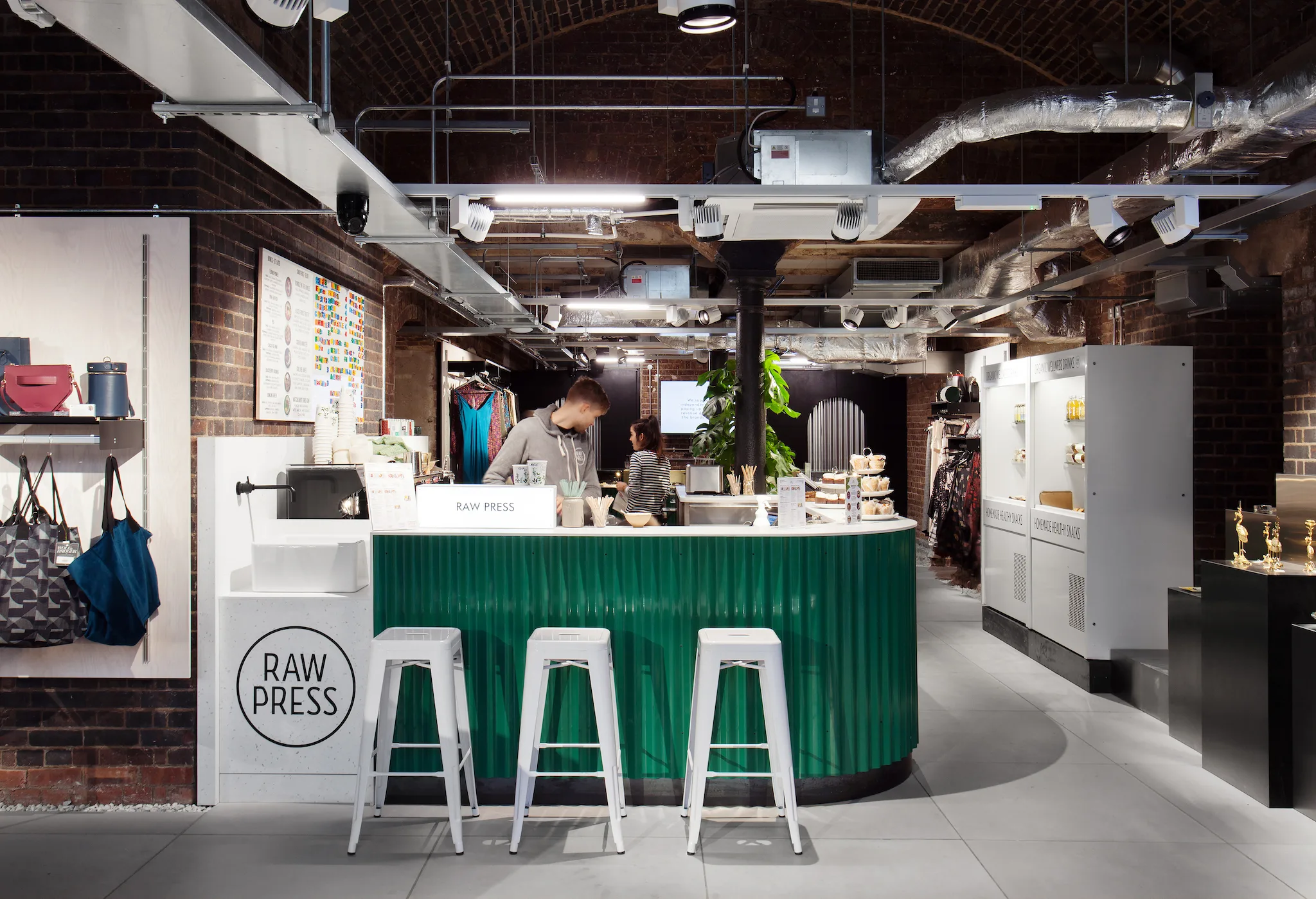 Raw Press  - Coal Drops Yard - Augustus Brown Architects