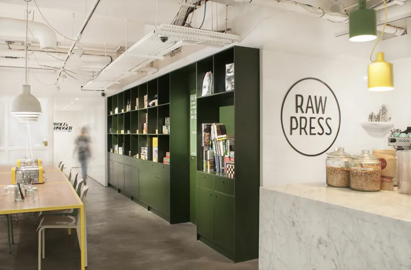 Raw Press  - Mayfair - Augustus Brown Architects